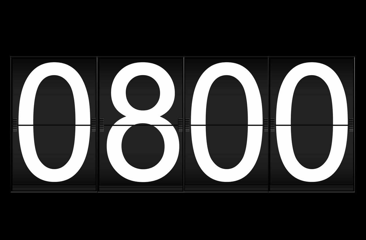 0800 free phone