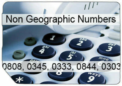 non-geographic-numbers non-geographic-numbers